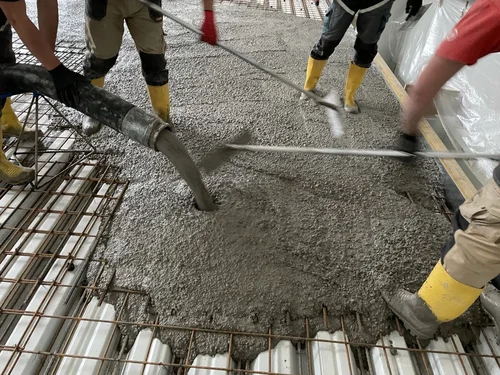 Бетонная стяжка пола