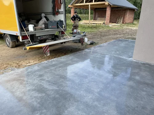 Полированные бетонные полы