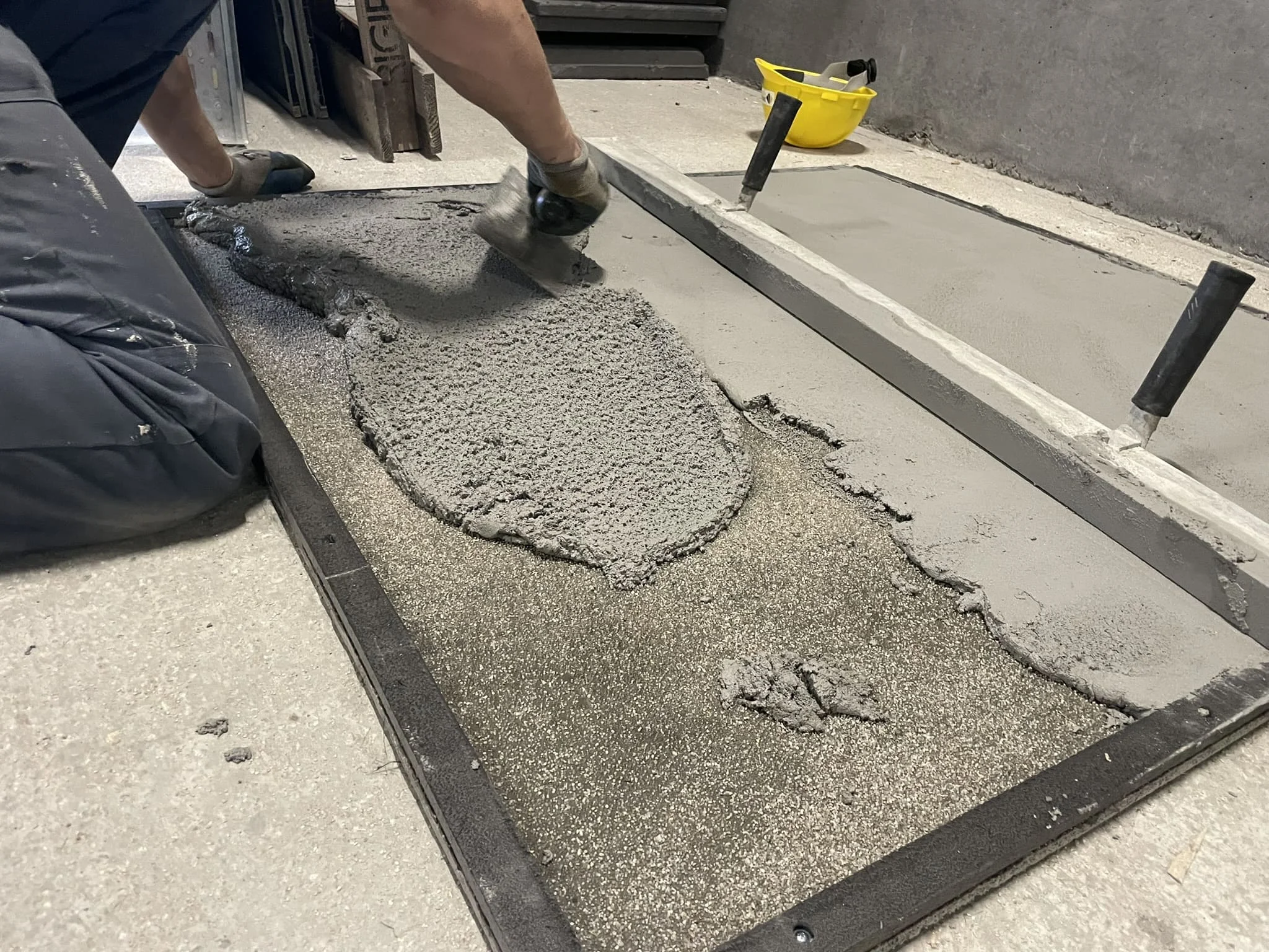 Устройство магнезиального пола в промышленном помещении