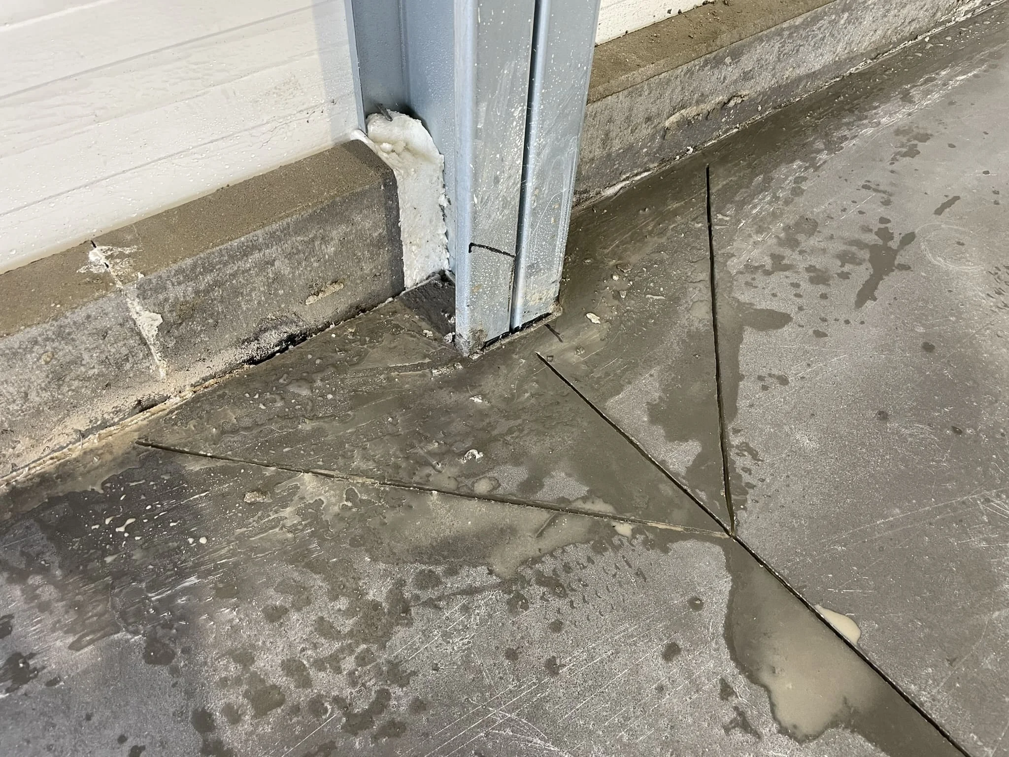 Устройство бетонного пола в крупном логистическом складе