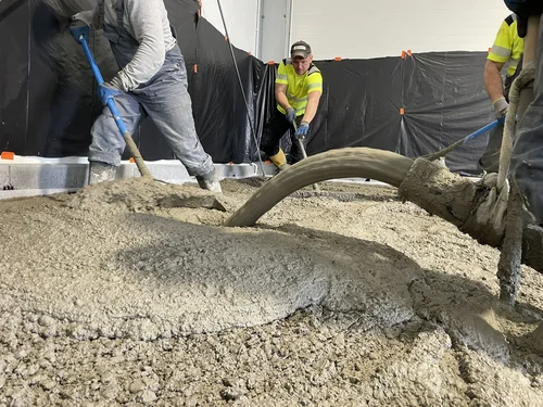 Полы для ангаров