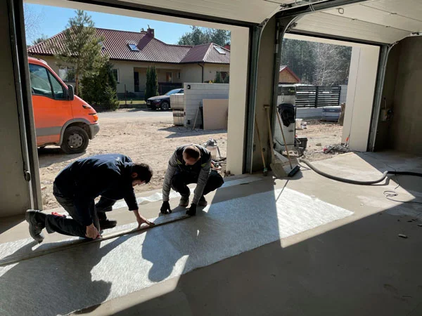 Наливные и полимерные полы для гаражей